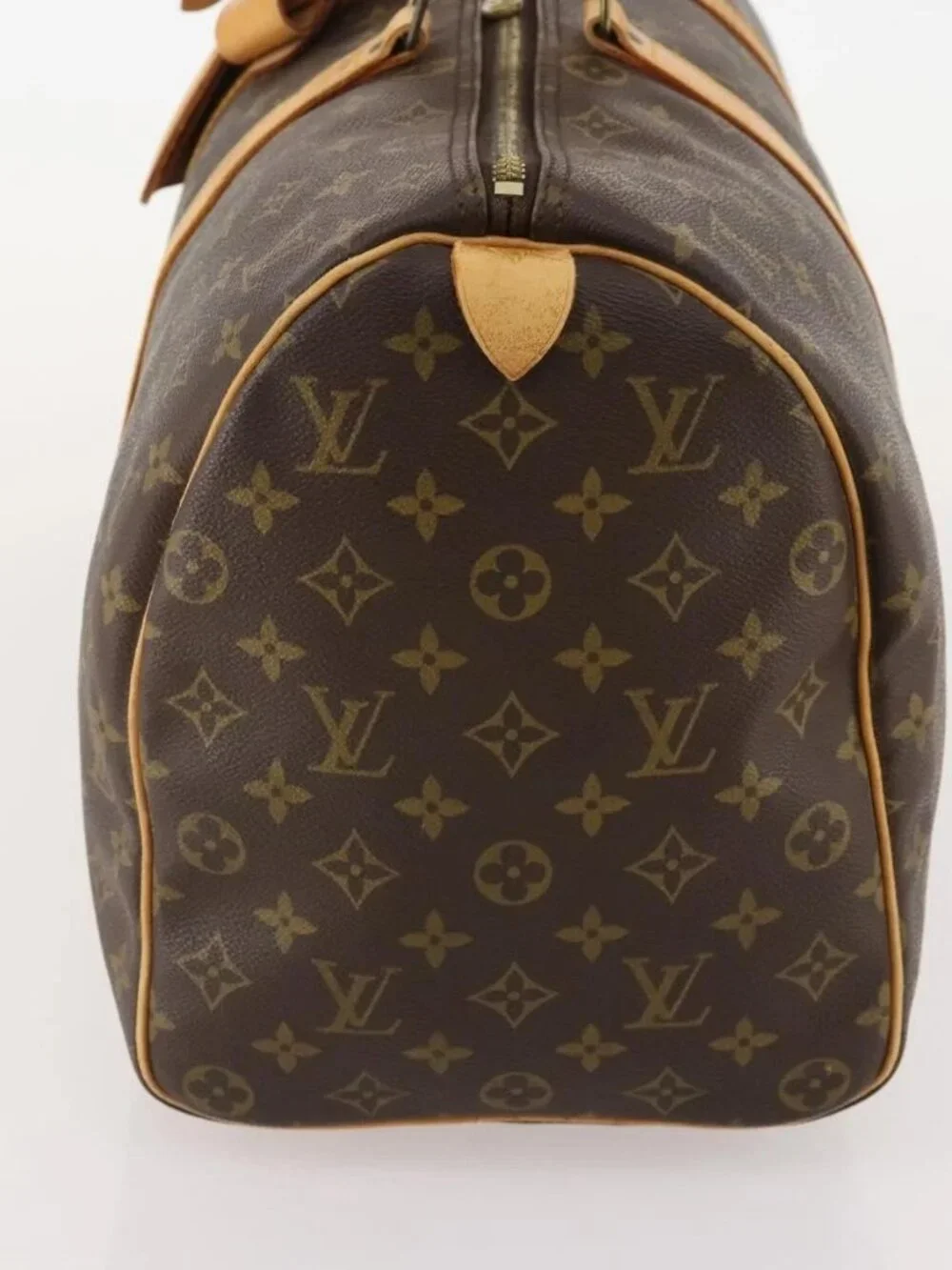 LOUIS VUITTON Monogram Keepall 45 Boston Bag M41428 LV Auth ka4305